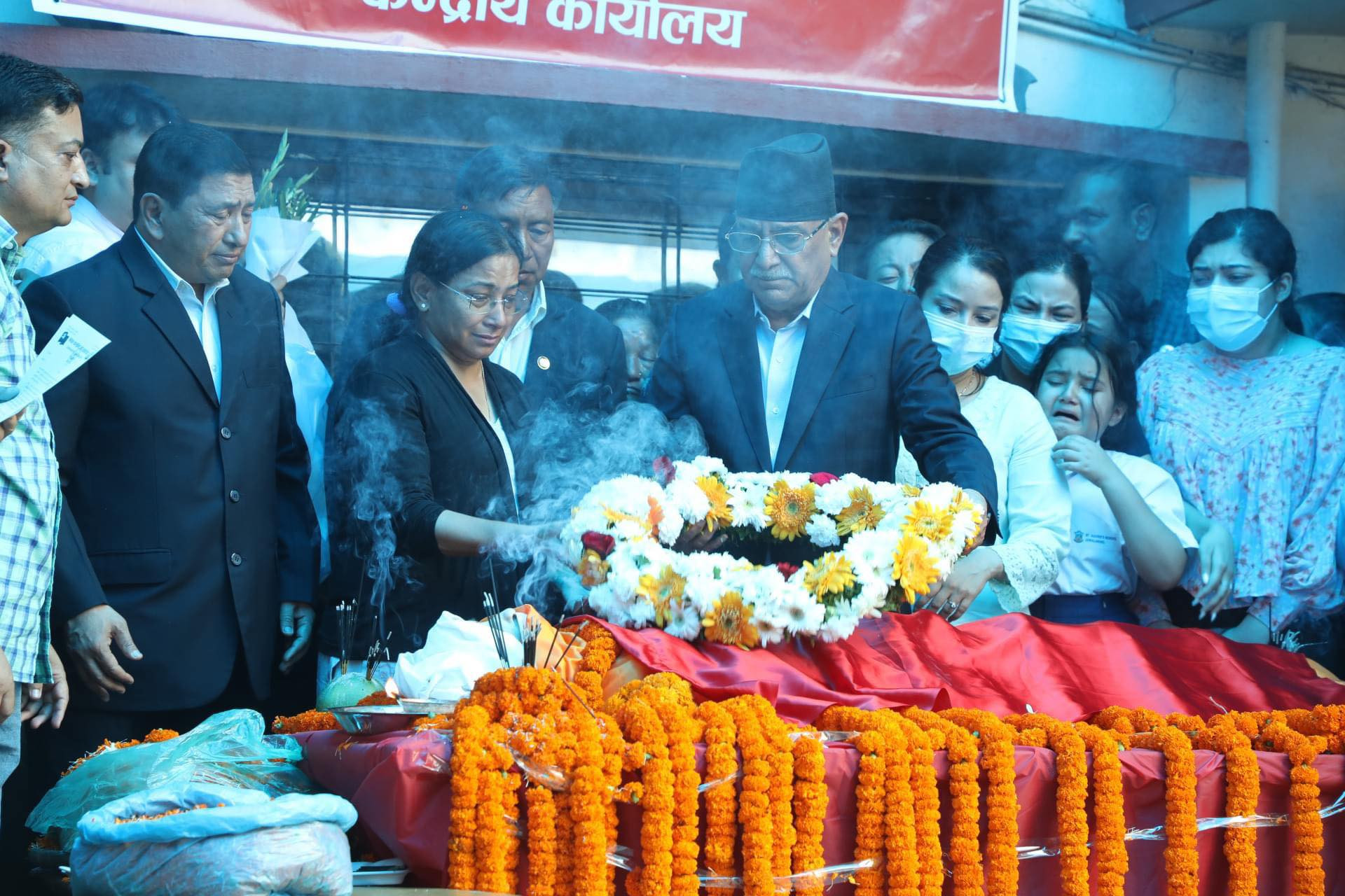 नेपालको प्रथम महिलाको अन्त्येष्टि राजकीय सम्मानका साथ गरिने