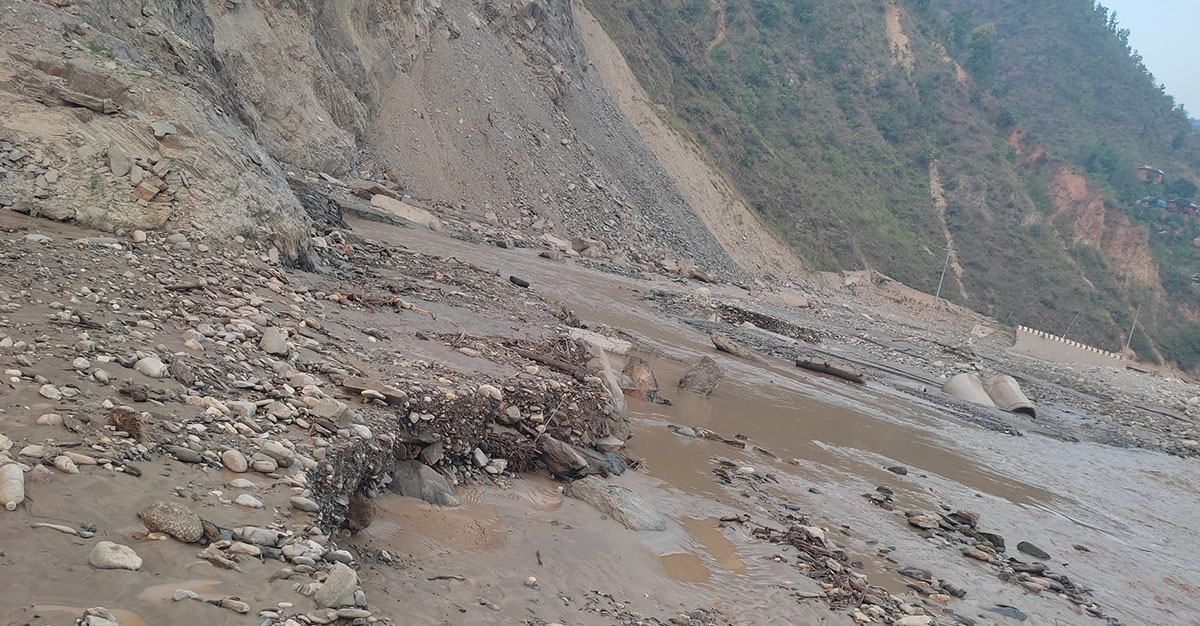 मध्य पहाडी लोकमार्ग र कालीगण्डकी करिडोर अवरुद्ध