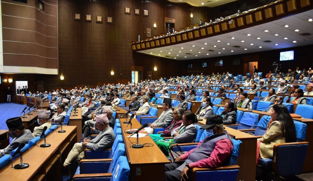 संसदमा प्रस्तुत बजेटमाथि आजबाट छलफल हुने
