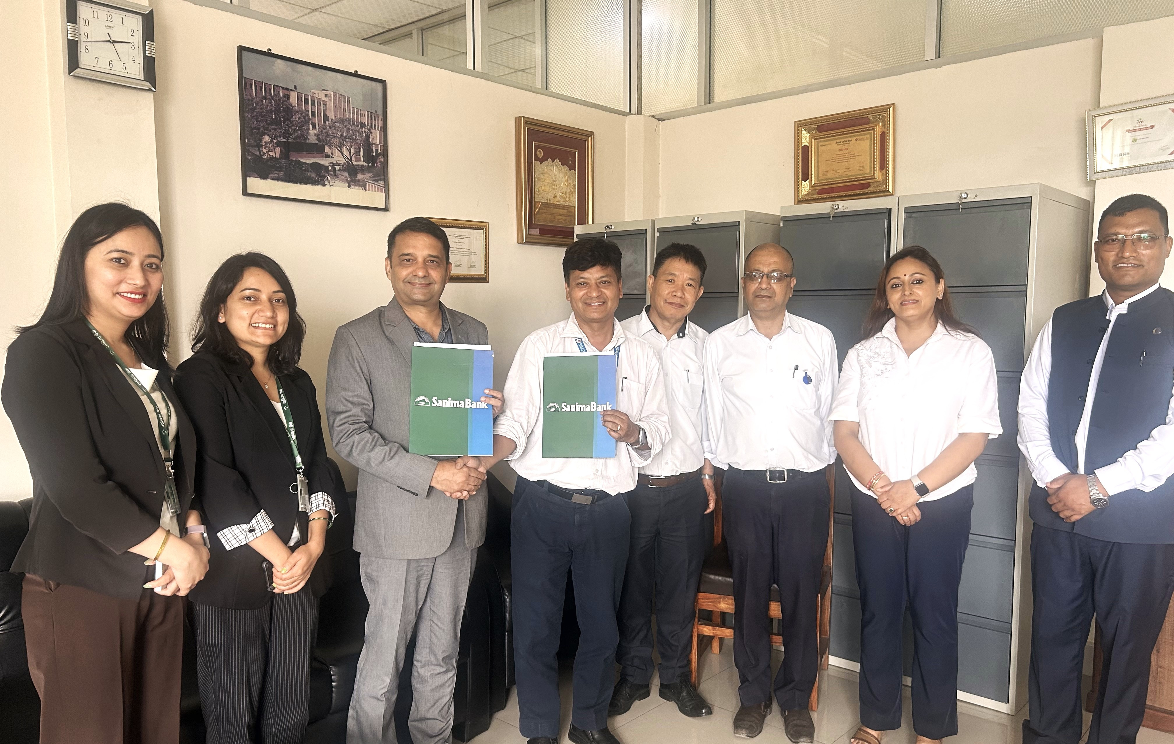 सानिमा बैंक र पाटन अस्पतालबीच विपन्न महिलाको उपचारका लागि आर्थिक सहयोगको सम्झौता