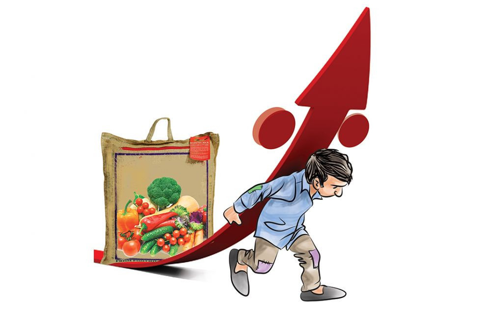 लगातार दोस्रो महिना बढ्यो महँगी, साउनमा ७.५२ प्रतिशत पुग्यो