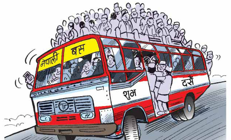 बसको अग्रिम टिकट बुकिङ बन्द गर्ने तयारी