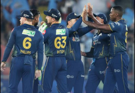 आईपीएल क्रिकेटमा गुजरातले कोलकातालाई पाँच विकेटले हरायो